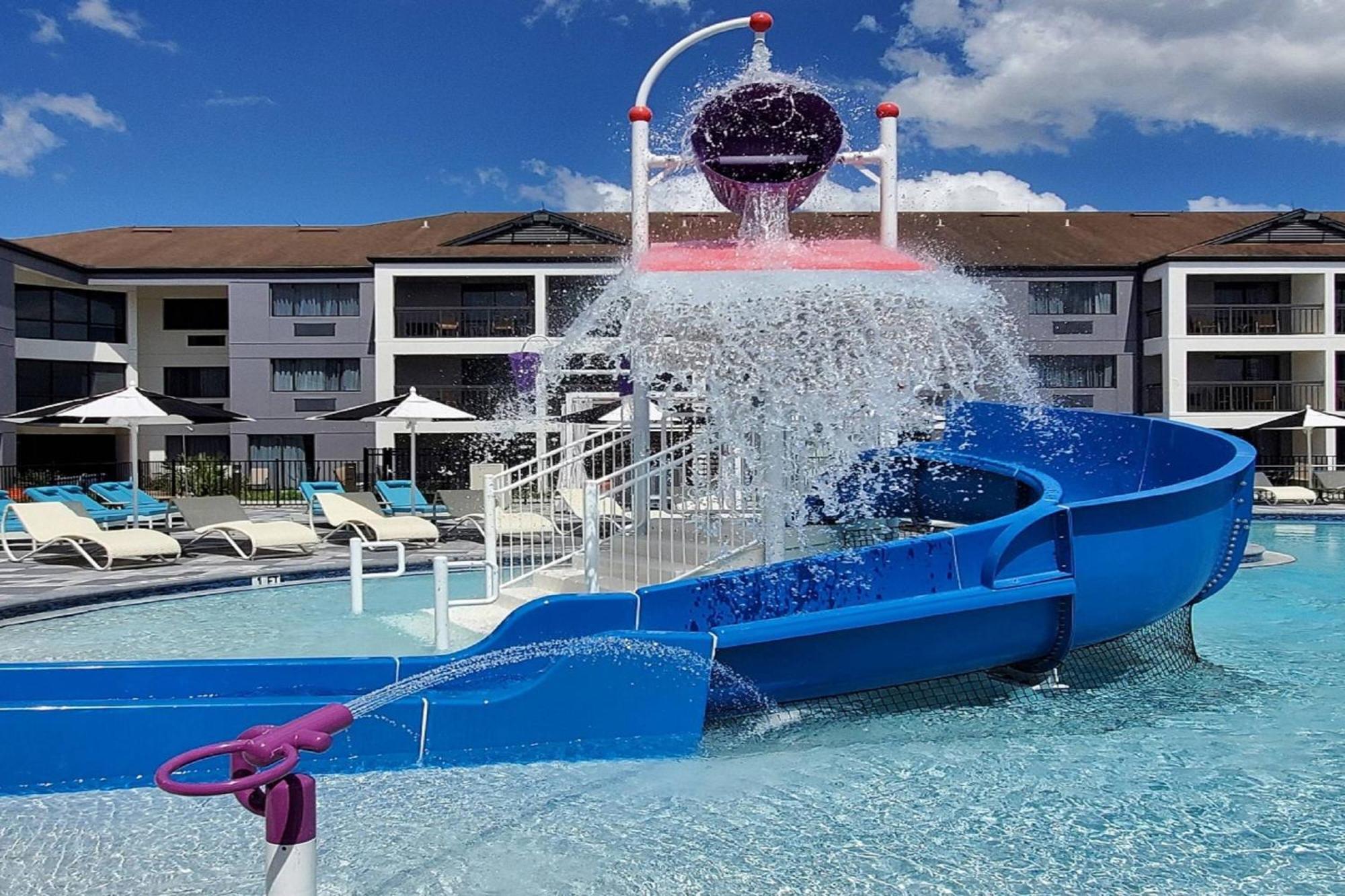 Courtyard By Marriott Orlando Lake Buena Vista At Vista Centre Exterior foto